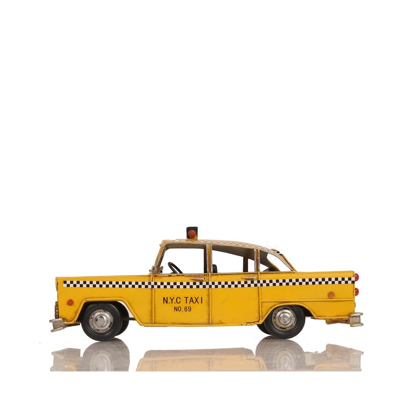 New York Taxi Sculpture By Homeroots