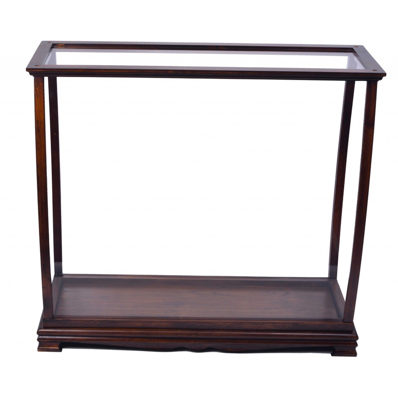 Classic Brown For Midsize Tall Ship Display Case By Homeroots