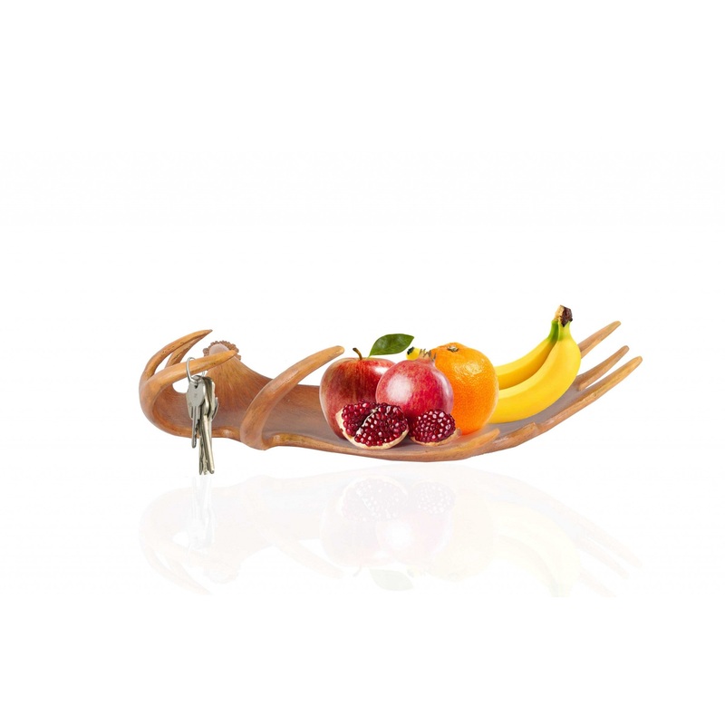 Deer Antler Tray By Homeroots