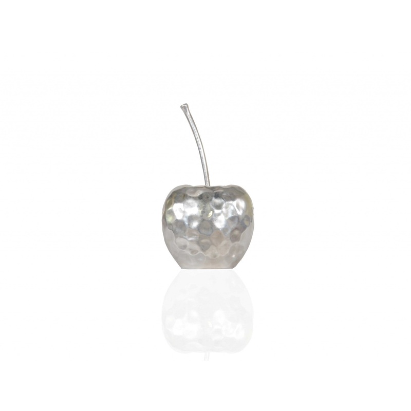 Delicious Hammered Finish Apple Statue By Homeroots