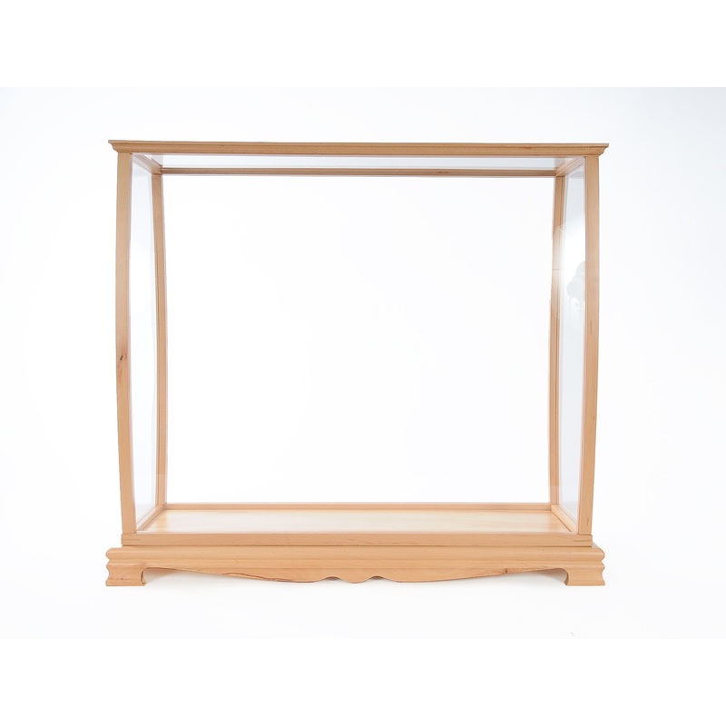 Display Case for Midsize Tall Ship Clear Finish By Homeroots