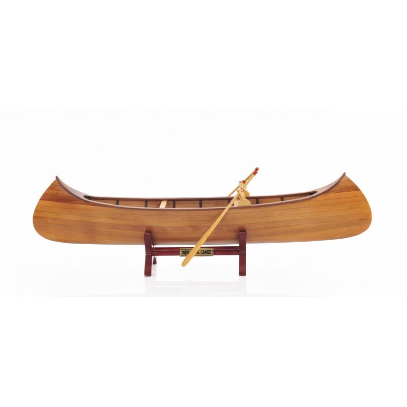 Indian Girl Canoe By Homeroots