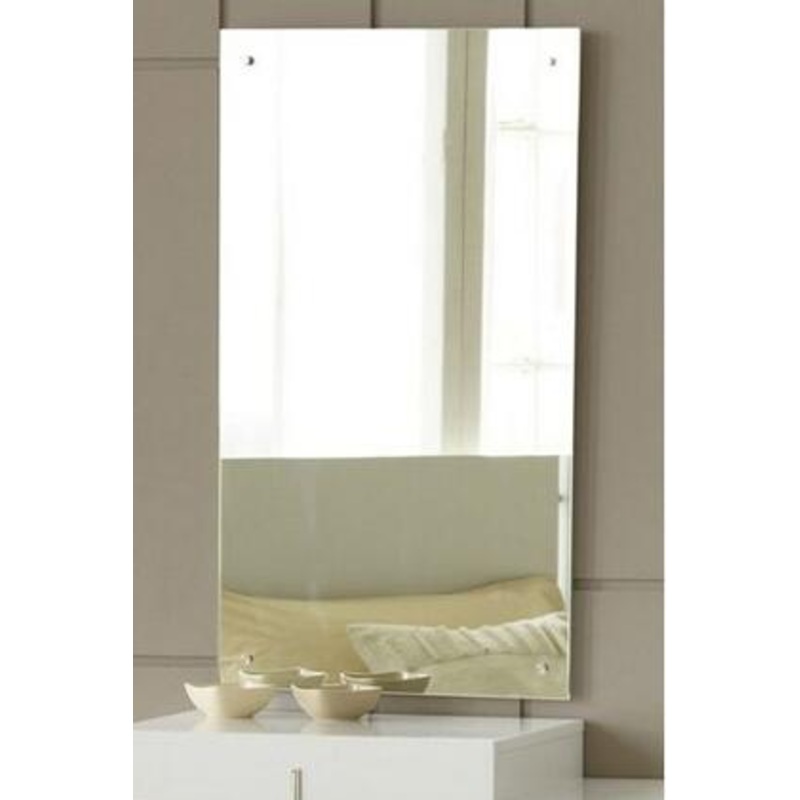 20" MDF and Glass Mirror By Homeroots