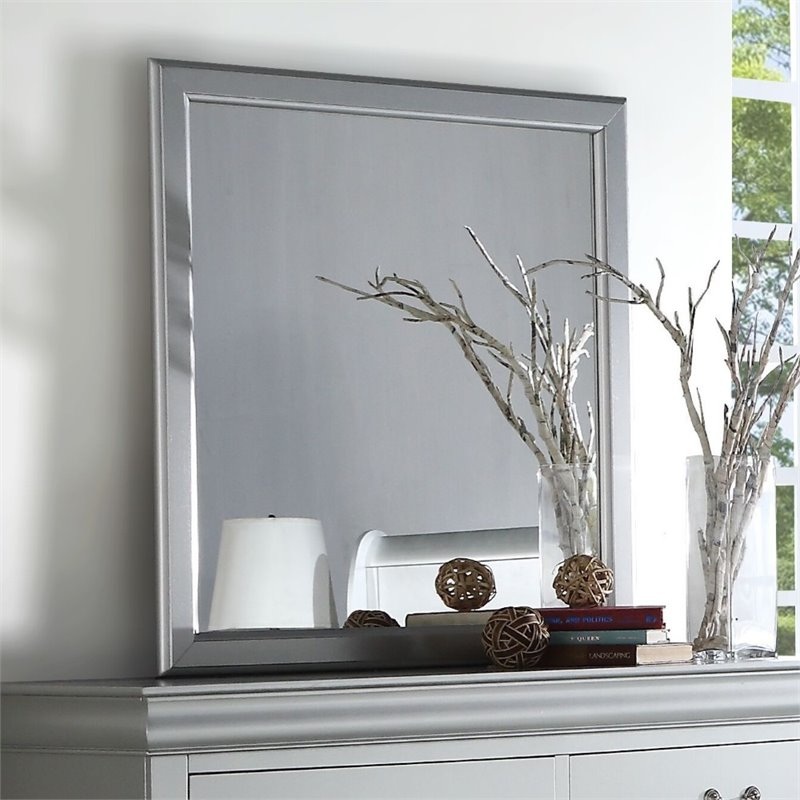 38" Rectangle Wall Mounted Accent Mirror By Homeroots - 347112