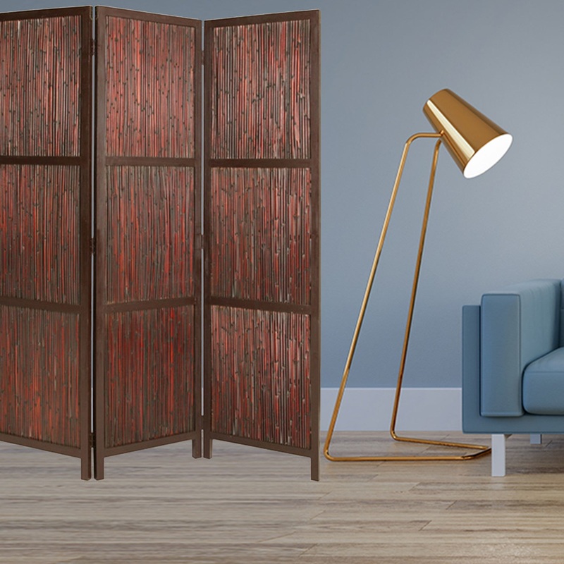 Cherry Wood Screen By Homeroots