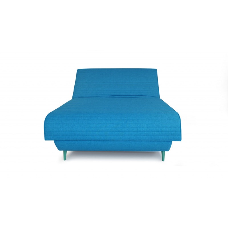 Aqua Blue Adjustable Hybrid Storage Bed with Full Mattress By Homeroots
