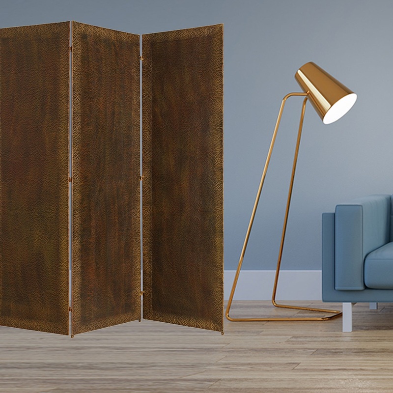 Bronze Wood Forger Screen By Homeroots