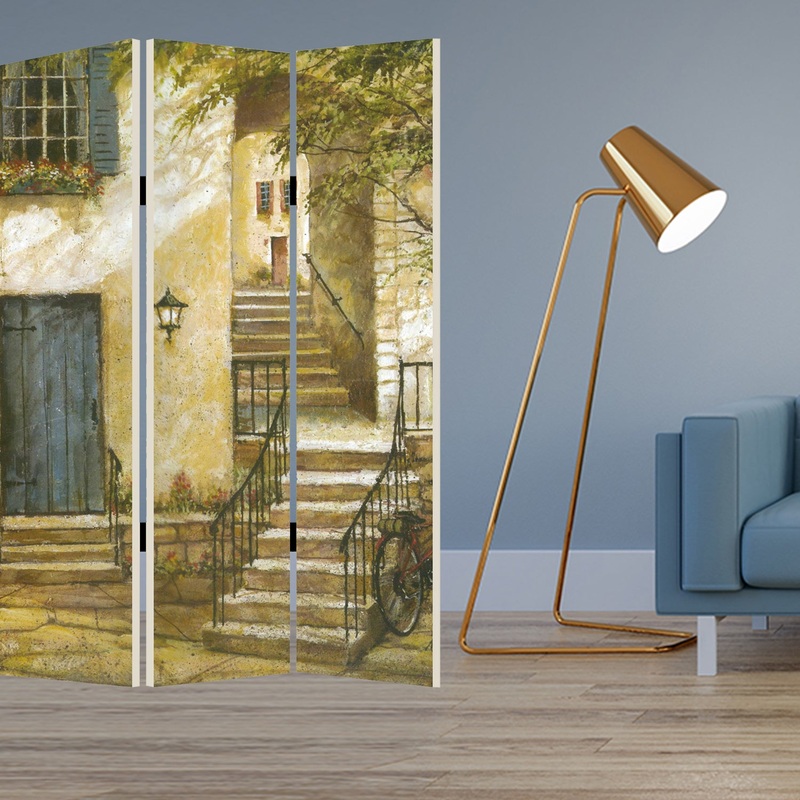 Multi Color European Promenade Screen By Homeroots