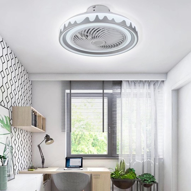 Contemporary Ceiling Fan and Light By Homeroots
