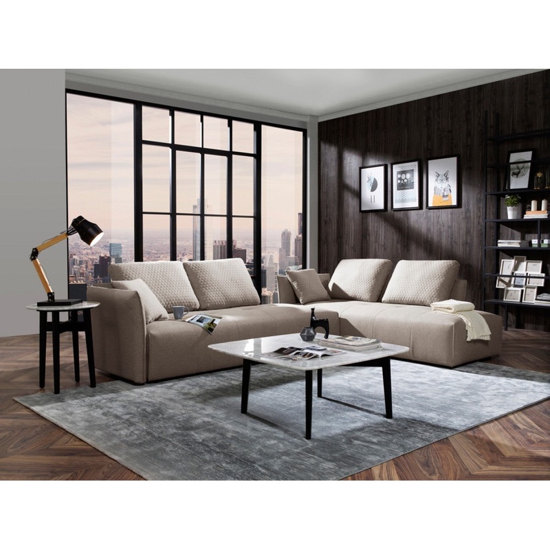 Mod Light Gray Fabric Modular Sectional Sofa Bed By Homeroots