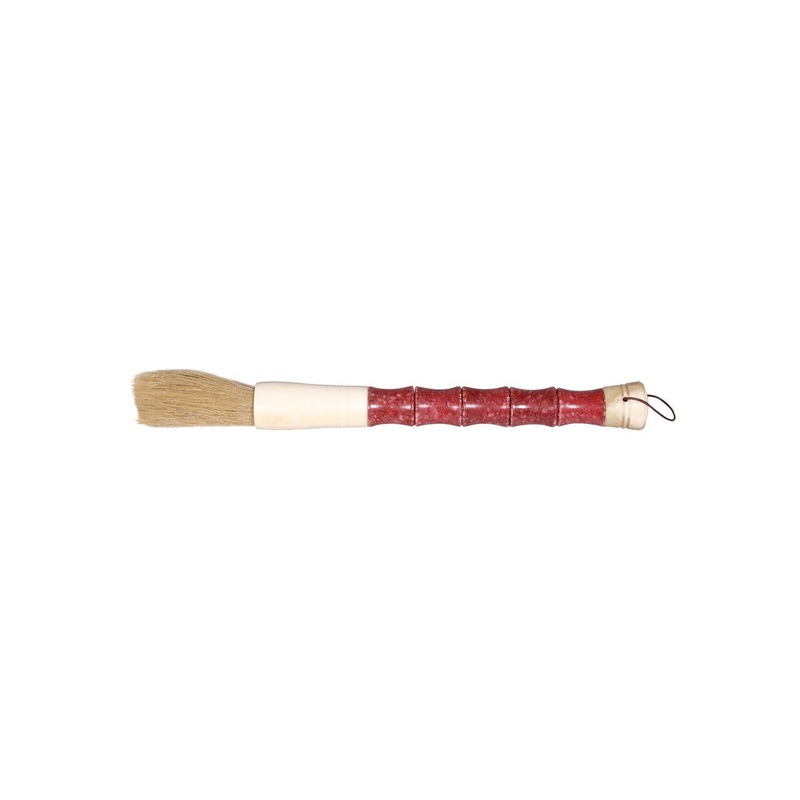 Red Spotted Jade Faux Bamboo Decorative Calligraphy Brush By Homeroots