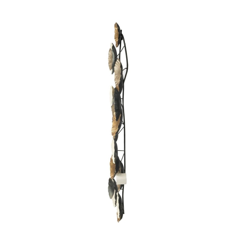 White Iron Novelty Hanging Dimensional Sculpture By Homeroots