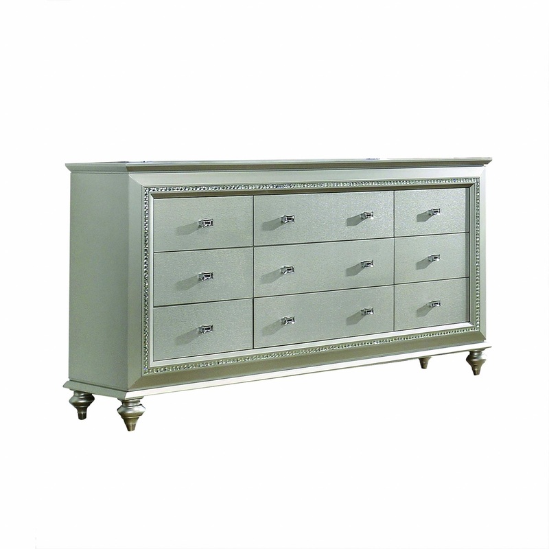 Champagne Wood Dresser By Homeroots