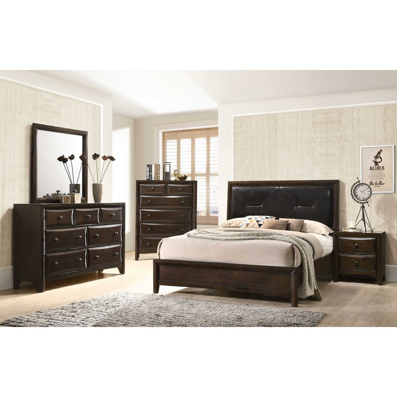 Walnut Wood Chest By Homeroots - 348191