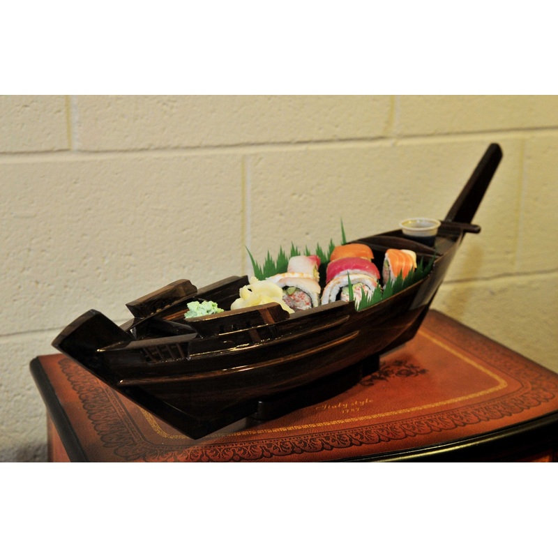 Dhow Boatsushi Tray By Homeroots