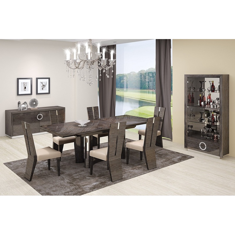 Gray Dining Table And Chair Set By Homeroots