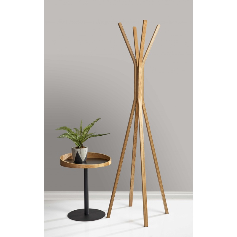 Natural  Coat Rack By Homeroots