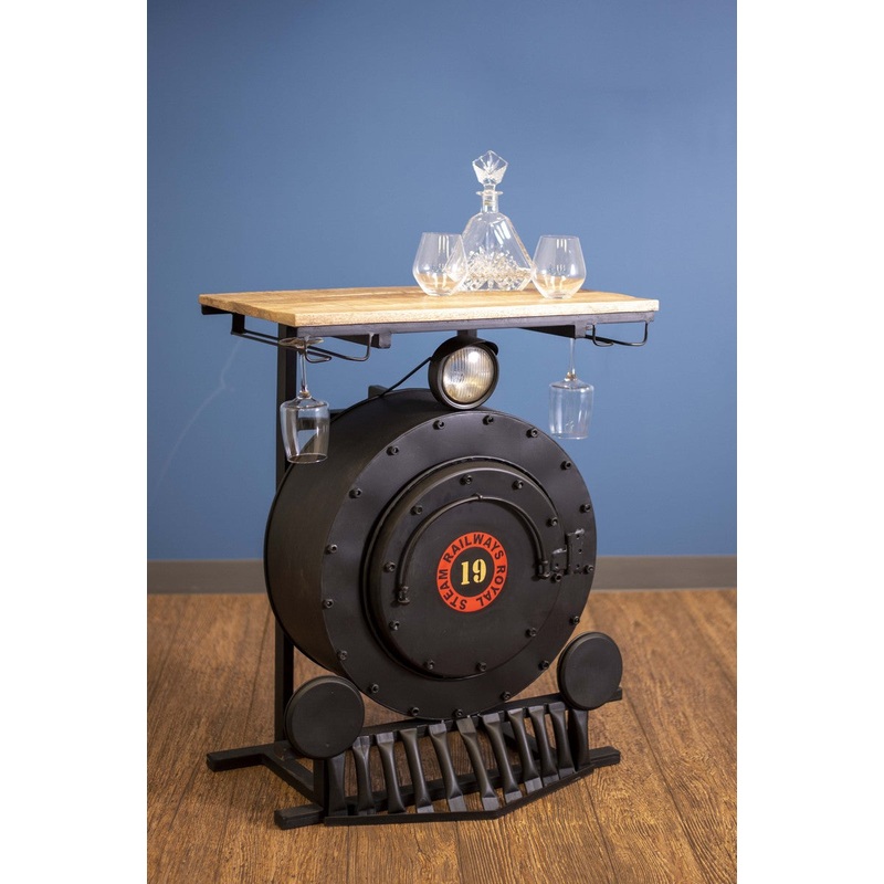 Steam Engine Bar Counter By Homeroots