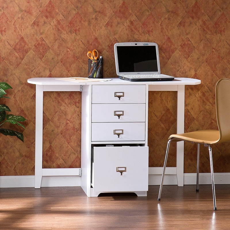 Fold-out Organizer and Craft Desk By Homeroots