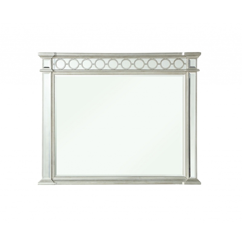 Wood Mirror By Homeroots