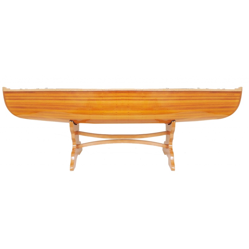 Authentic Real Wood Canoe Coffe Table By Homeroots