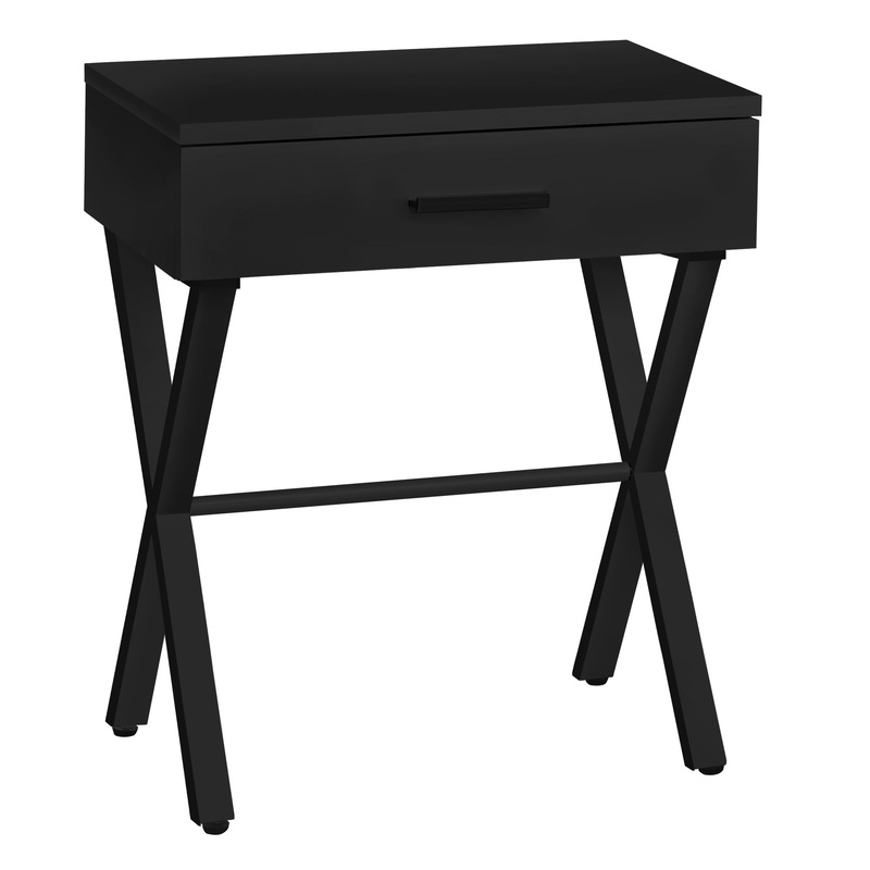 Black Metal Accent Table By Homeroots - 366066