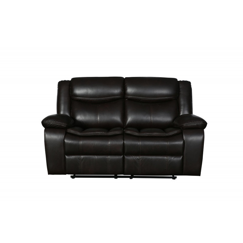 Brown Loveseat By Homeroots - 366305