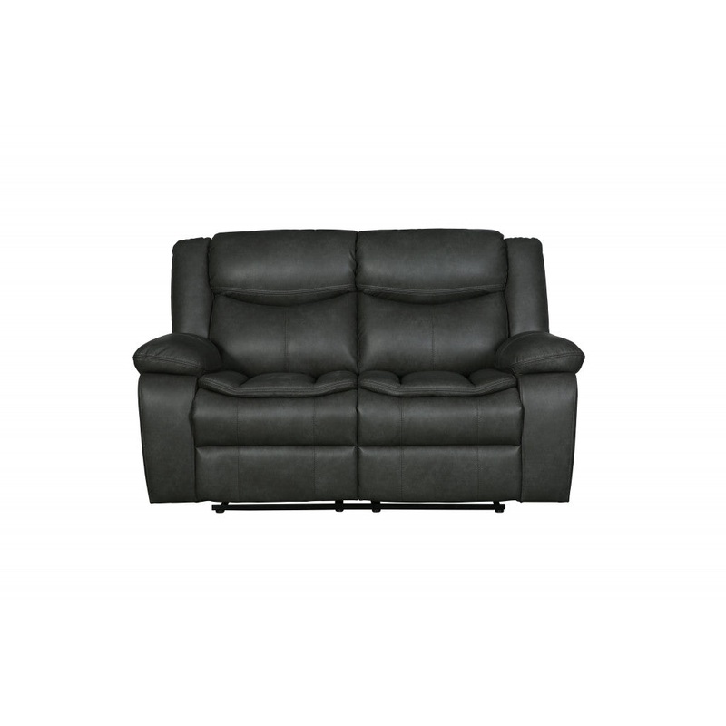 Gray Loveseat By Homeroots - 366300