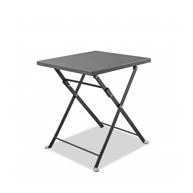 Powder Aluminum Side Table By Homeroots - 372275