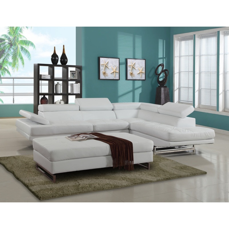 White Sectional RAF By Homeroots