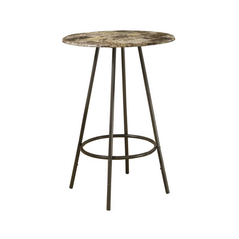 Cappuccino Espresso Mdf Metal Home Bar By Homeroots