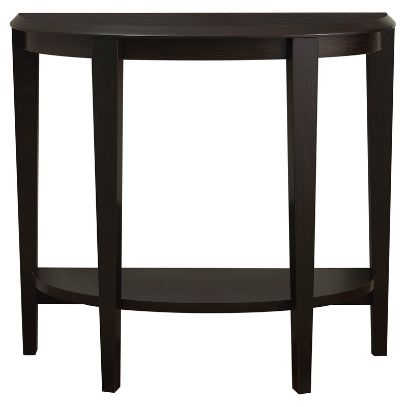 Cappuccino Finish Accent Table By Homeroots