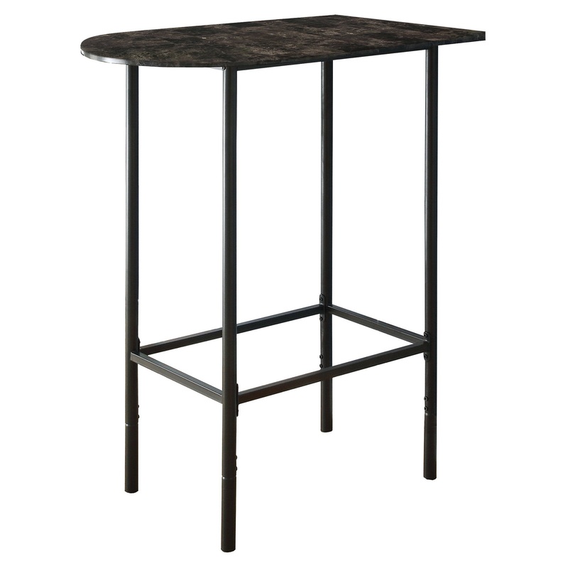 Grey Mdf Metal Accent Table By Homeroots