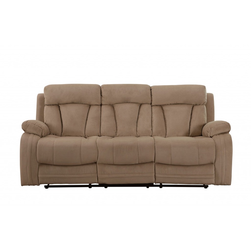 40" Modern Beige Fabric Sofa By Homeroots