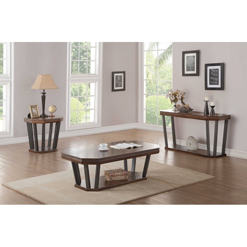 Tobacco Poplar Coffee Table By Homeroots