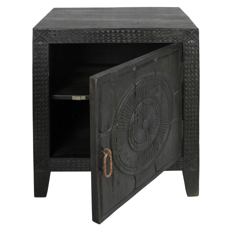 Bannock Bedside Table By HomArt