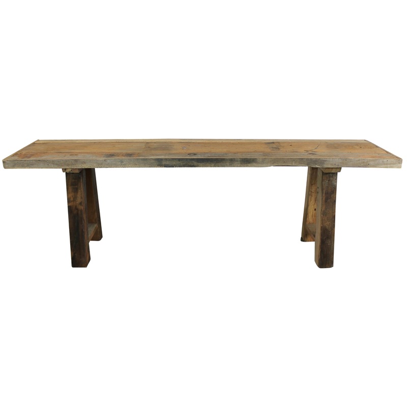 Davis Bench, Reclaimed Wood By HomArt
