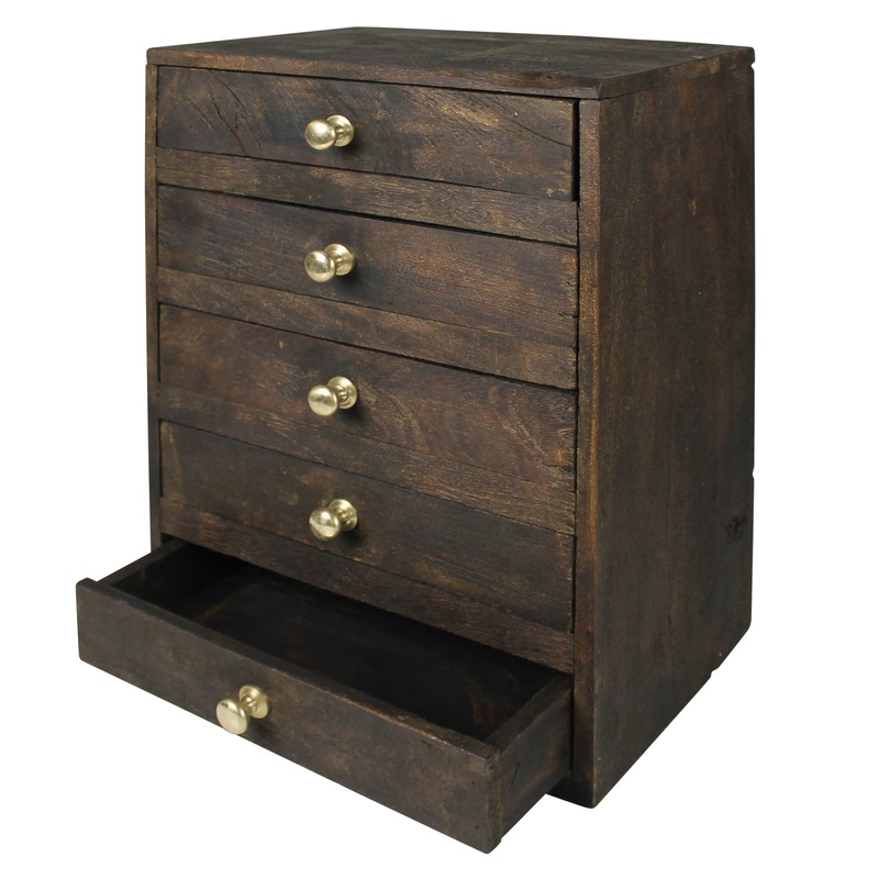 Jackson Case, 5 Drawers By HomArt
