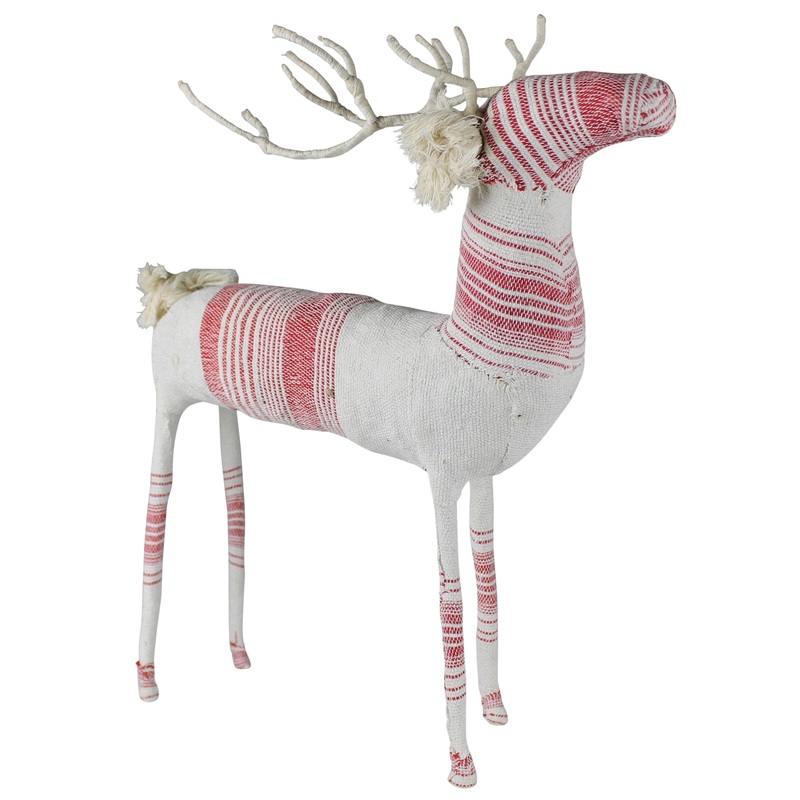 Nord Stag, Red & White - Large By HomArt