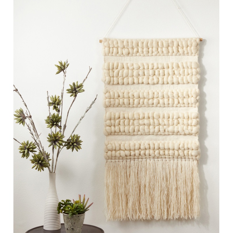 Textured Woven Wall Hanging - 47"H