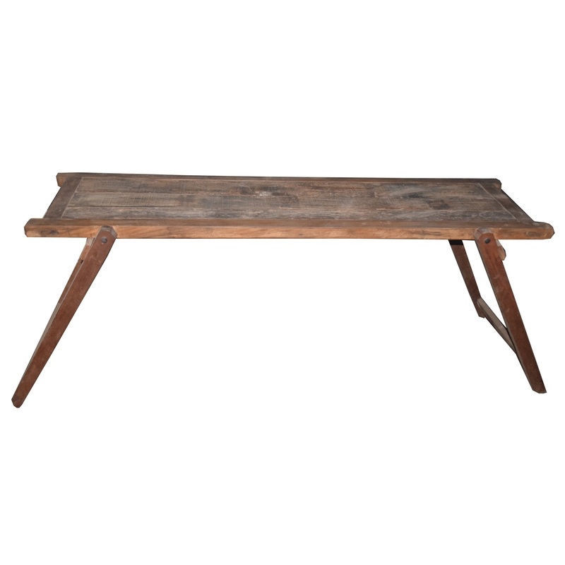 Tioga Folding Console Table By HomArt
