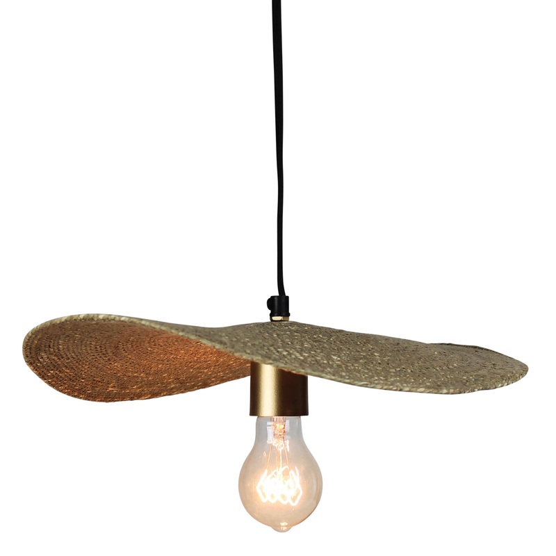 Campana Pendant, Jute By HomArt