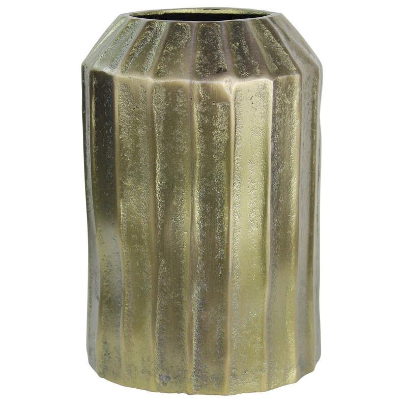 Croft Vase, Brass - Large Set Of 3 By HomArt