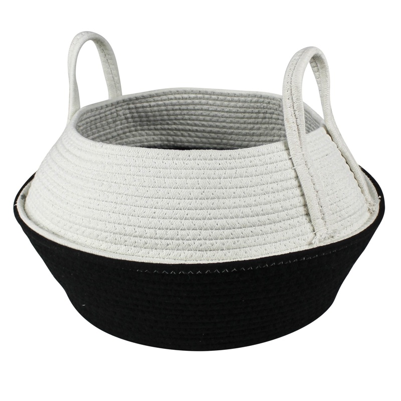 Gideon Collapsible Cotton Basket By HomArt
