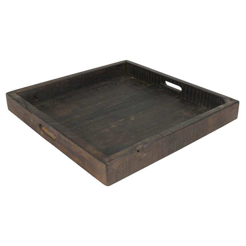 Jackson Tray, Wood By HomArt