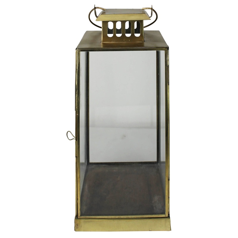 Leon Lantern, Brass - Sm By HomArt
