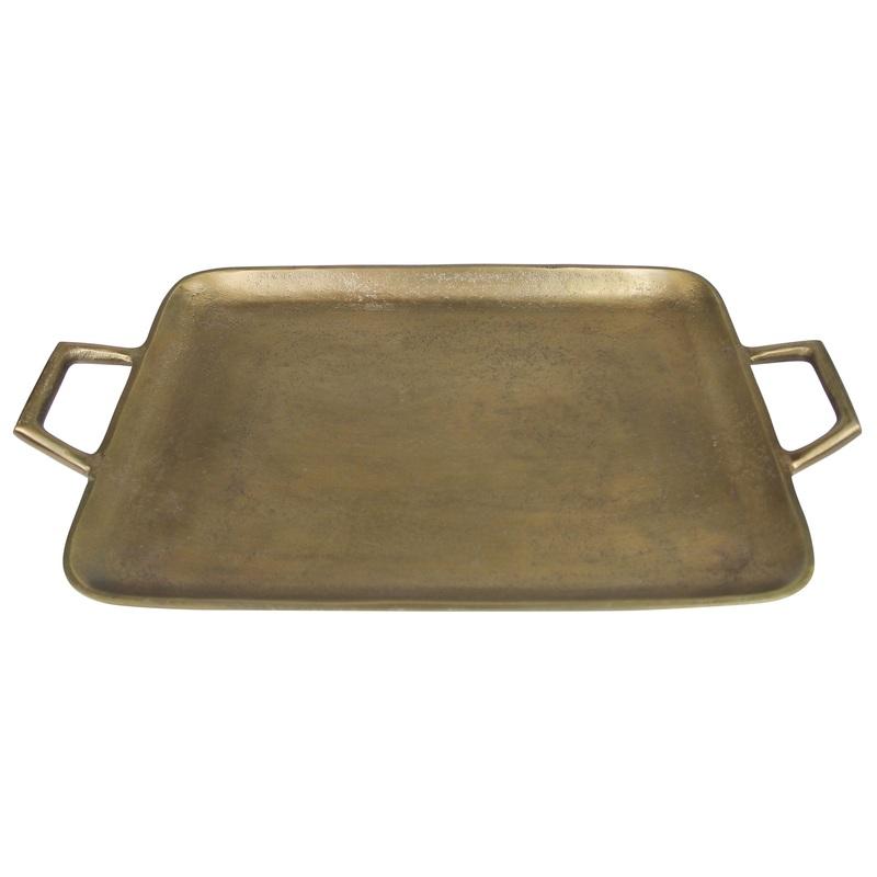 Murray Tray, Brass - Large By HomArt
