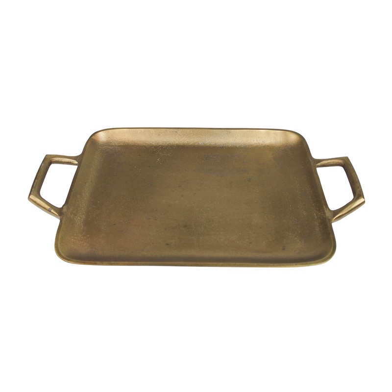 Murray Tray, Brass - Sm By HomArt