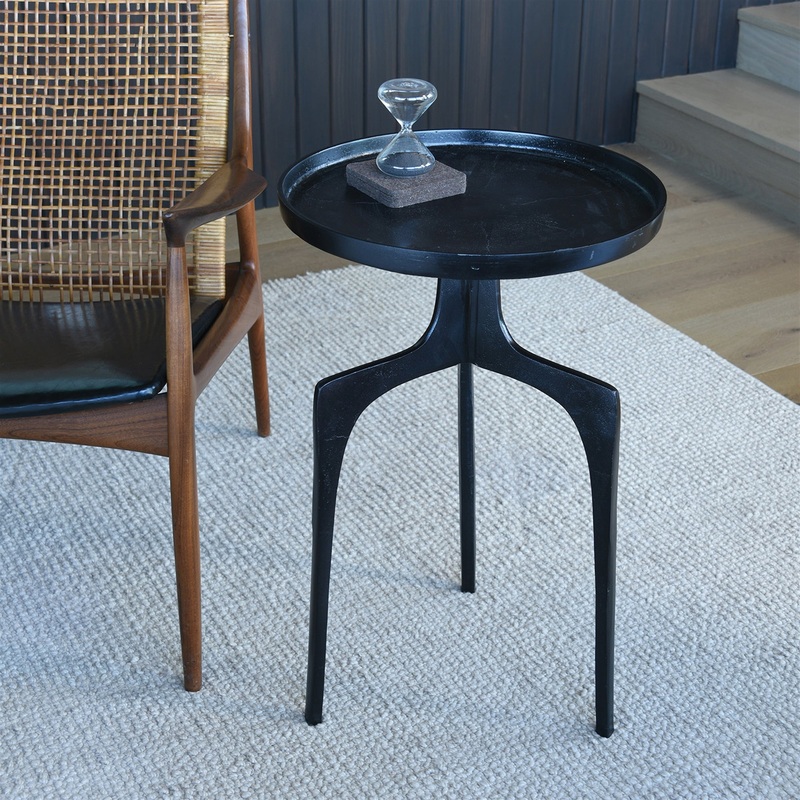 Rothko Side Table, Bronze - Bronze By HomArt