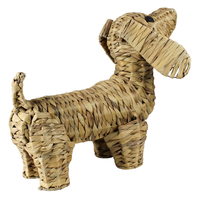 Standing Dog, Water Hyacinth By HomArt